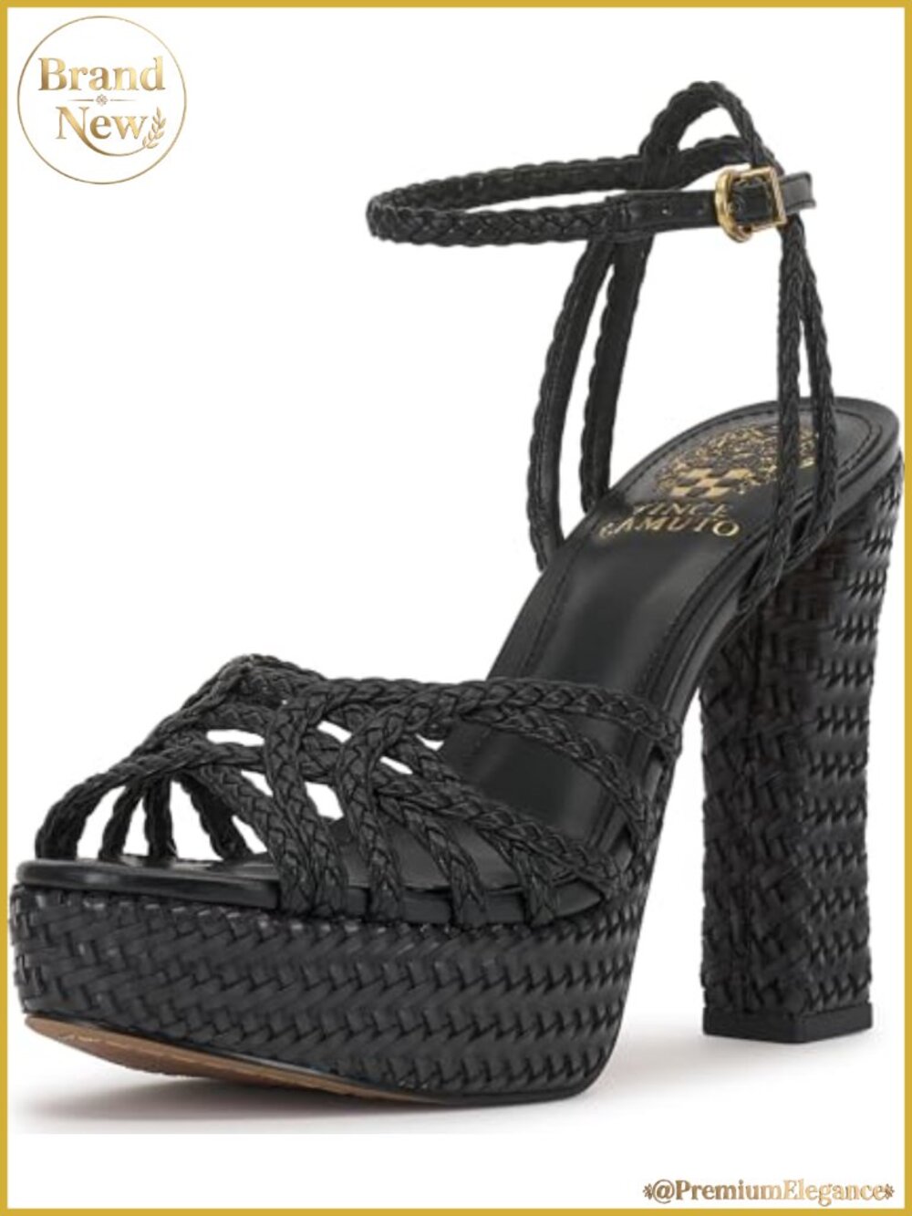 Women's Strappy Platform High Heel Sandals